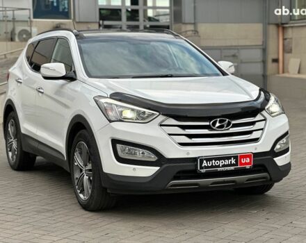 Білий Хендай Санта Фе, об'ємом двигуна 2 л та пробігом 209 тис. км за 14980 $, фото 2 на Automoto.ua