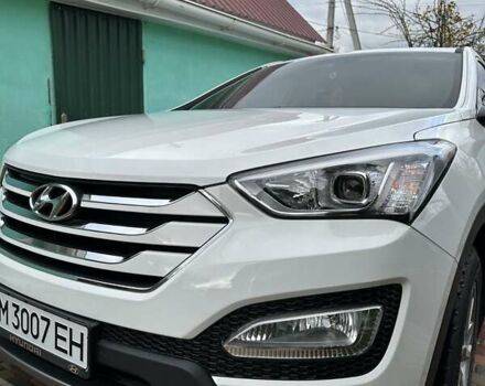 Белый Хендай Санта Фе, объемом двигателя 2 л и пробегом 255 тыс. км за 16000 $, фото 8 на Automoto.ua