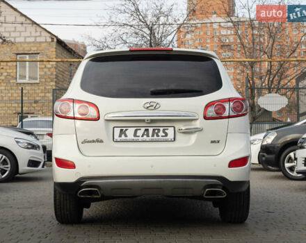 Білий Хендай Санта Фе, об'ємом двигуна 2 л та пробігом 174 тис. км за 13600 $, фото 6 на Automoto.ua