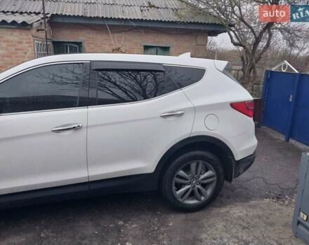 Білий Хендай Санта Фе, об'ємом двигуна 2 л та пробігом 191 тис. км за 12000 $, фото 1 на Automoto.ua