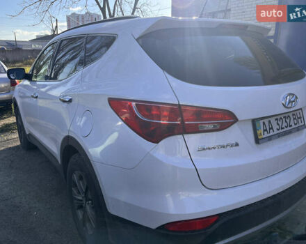 Білий Хендай Санта Фе, об'ємом двигуна 2 л та пробігом 156 тис. км за 13200 $, фото 6 на Automoto.ua