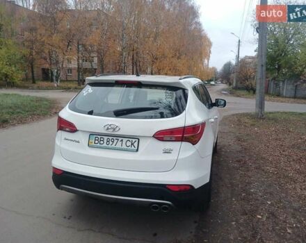 Белый Хендай Санта Фе, объемом двигателя 2.2 л и пробегом 124 тыс. км за 16500 $, фото 9 на Automoto.ua