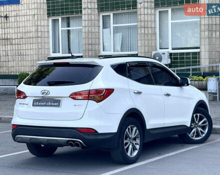 Білий Хендай Санта Фе, об'ємом двигуна 2 л та пробігом 223 тис. км за 17900 $, фото 5 на Automoto.ua