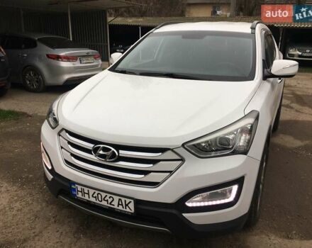 Белый Хендай Санта Фе, объемом двигателя 2.2 л и пробегом 160 тыс. км за 19900 $, фото 3 на Automoto.ua