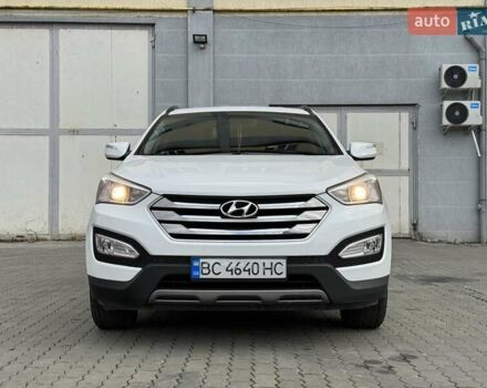 Белый Хендай Санта Фе, объемом двигателя 2 л и пробегом 160 тыс. км за 14500 $, фото 1 на Automoto.ua