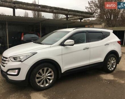 Белый Хендай Санта Фе, объемом двигателя 2.2 л и пробегом 160 тыс. км за 19900 $, фото 5 на Automoto.ua