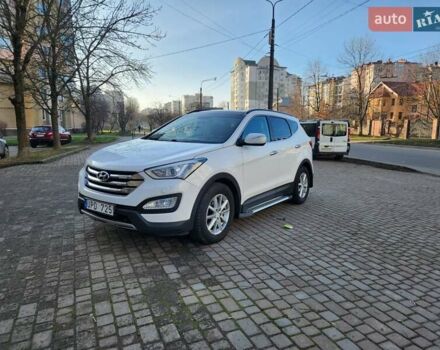 Белый Хендай Санта Фе, объемом двигателя 2.2 л и пробегом 250 тыс. км за 14150 $, фото 1 на Automoto.ua