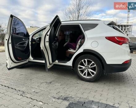 Белый Хендай Санта Фе, объемом двигателя 2 л и пробегом 160 тыс. км за 14500 $, фото 17 на Automoto.ua
