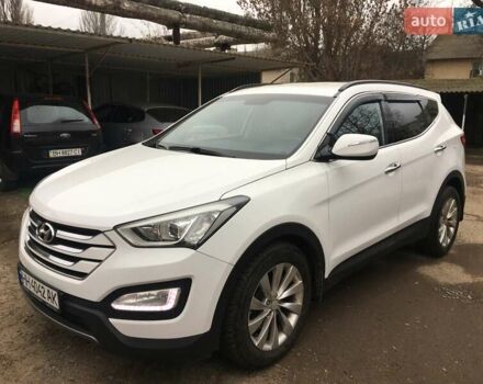 Белый Хендай Санта Фе, объемом двигателя 2.2 л и пробегом 160 тыс. км за 19900 $, фото 4 на Automoto.ua