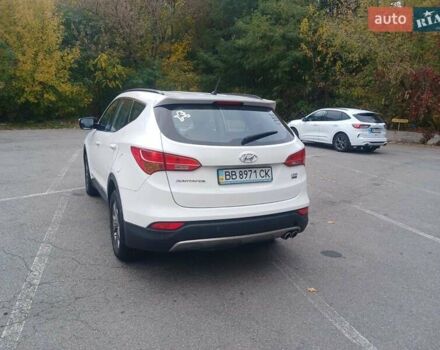 Хендай Санта Фе 2013 в Полтаве на Automoto.ua Белый Хендай Санта Фе, объемом двигателя 2.2 л и пробегом 123 тыс. км за 16999 $, фото 8 на Automoto.ua