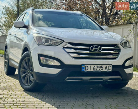 Белый Хендай Санта Фе, объемом двигателя 2 л и пробегом 185 тыс. км за 13500 $, фото 1 на Automoto.ua