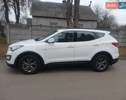 Белый Хендай Санта Фе, объемом двигателя 2.2 л и пробегом 124 тыс. км за 16500 $, фото 5 на Automoto.ua