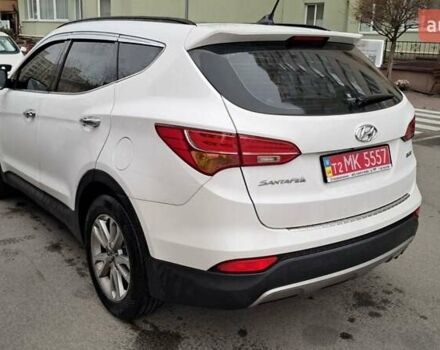 Белый Хендай Санта Фе, объемом двигателя 2 л и пробегом 183 тыс. км за 17300 $, фото 6 на Automoto.ua