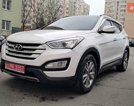 Белый Хендай Санта Фе, объемом двигателя 2 л и пробегом 183 тыс. км за 17300 $, фото 1 на Automoto.ua