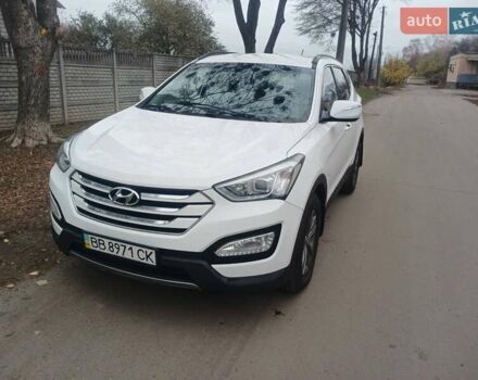 Белый Хендай Санта Фе, объемом двигателя 2.2 л и пробегом 124 тыс. км за 16500 $, фото 4 на Automoto.ua