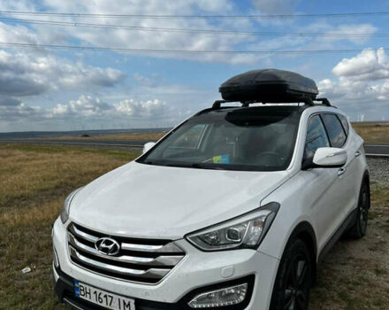 Белый Хендай Санта Фе, объемом двигателя 2.2 л и пробегом 206 тыс. км за 16000 $, фото 2 на Automoto.ua