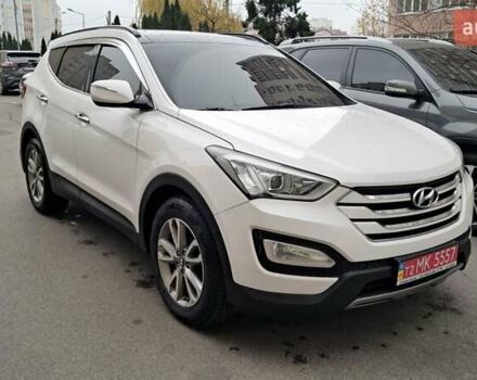 Белый Хендай Санта Фе, объемом двигателя 2 л и пробегом 183 тыс. км за 17300 $, фото 3 на Automoto.ua