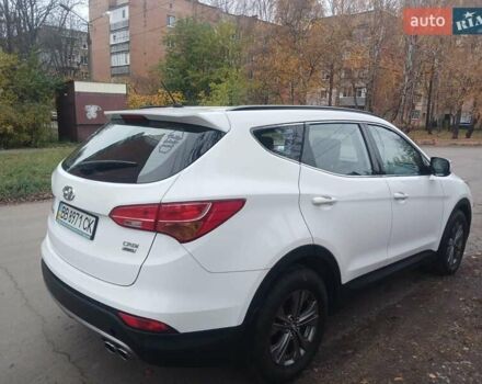 Белый Хендай Санта Фе, объемом двигателя 2.2 л и пробегом 124 тыс. км за 16500 $, фото 10 на Automoto.ua