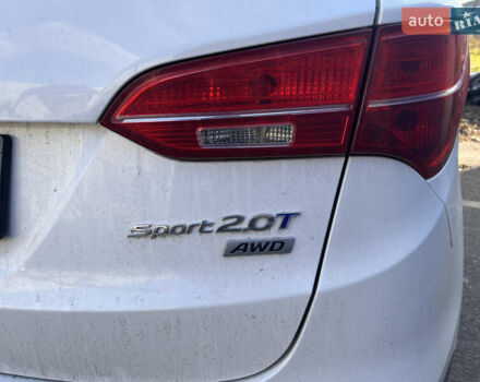 Білий Хендай Санта Фе, об'ємом двигуна 2 л та пробігом 156 тис. км за 13200 $, фото 5 на Automoto.ua