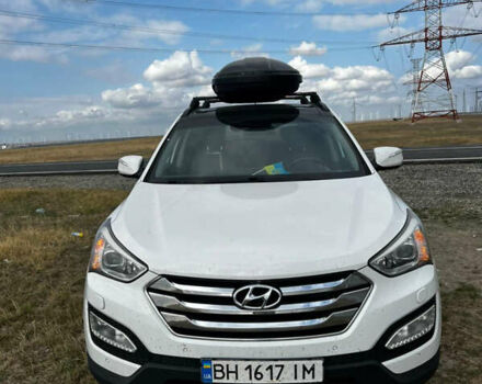 Белый Хендай Санта Фе, объемом двигателя 2.2 л и пробегом 206 тыс. км за 16000 $, фото 1 на Automoto.ua