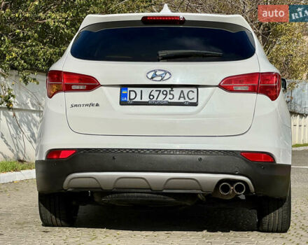 Белый Хендай Санта Фе, объемом двигателя 2 л и пробегом 185 тыс. км за 13500 $, фото 3 на Automoto.ua