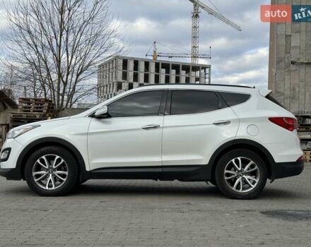 Белый Хендай Санта Фе, объемом двигателя 2 л и пробегом 160 тыс. км за 14500 $, фото 4 на Automoto.ua