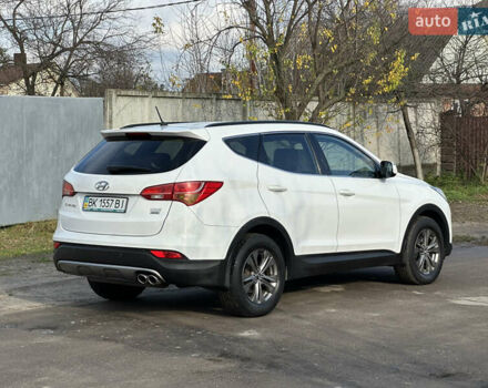Белый Хендай Санта Фе, объемом двигателя 2.2 л и пробегом 123 тыс. км за 17300 $, фото 6 на Automoto.ua