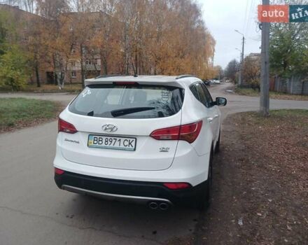 Белый Хендай Санта Фе, объемом двигателя 2.2 л и пробегом 124 тыс. км за 16500 $, фото 7 на Automoto.ua