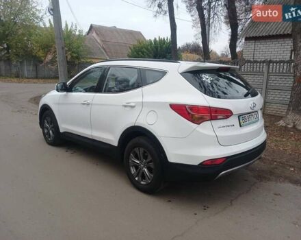 Белый Хендай Санта Фе, объемом двигателя 2.2 л и пробегом 124 тыс. км за 16500 $, фото 6 на Automoto.ua