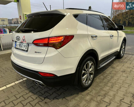 Белый Хендай Санта Фе, объемом двигателя 2 л и пробегом 110 тыс. км за 19200 $, фото 7 на Automoto.ua