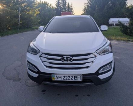 Белый Хендай Санта Фе, объемом двигателя 2.2 л и пробегом 156 тыс. км за 16000 $, фото 1 на Automoto.ua