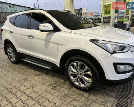 Белый Хендай Санта Фе, объемом двигателя 2 л и пробегом 110 тыс. км за 19200 $, фото 8 на Automoto.ua