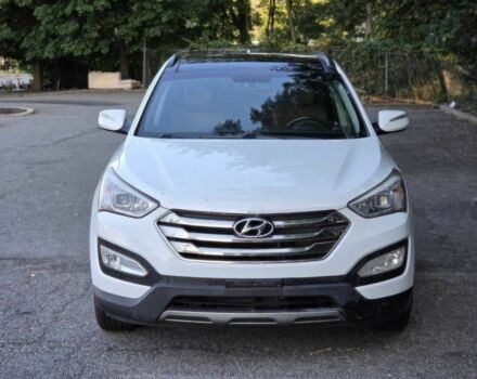 Белый Хендай Санта Фе, объемом двигателя 2 л и пробегом 90 тыс. км за 7500 $, фото 1 на Automoto.ua