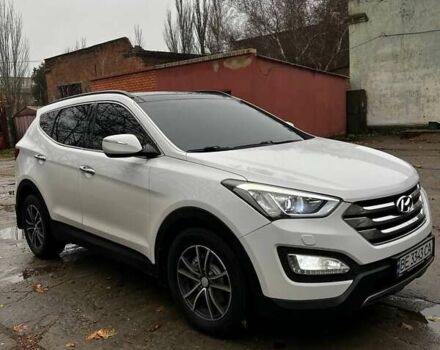 Белый Хендай Санта Фе, объемом двигателя 2.2 л и пробегом 197 тыс. км за 18000 $, фото 4 на Automoto.ua