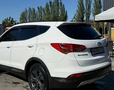 Белый Хендай Санта Фе, объемом двигателя 2.2 л и пробегом 225 тыс. км за 19500 $, фото 2 на Automoto.ua