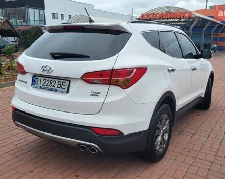 Белый Хендай Санта Фе, объемом двигателя 2.2 л и пробегом 235 тыс. км за 15500 $, фото 11 на Automoto.ua