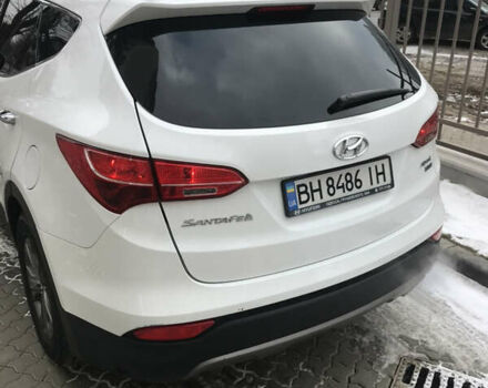 Белый Хендай Санта Фе, объемом двигателя 2.36 л и пробегом 168 тыс. км за 15000 $, фото 4 на Automoto.ua