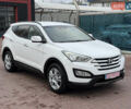Белый Хендай Санта Фе, объемом двигателя 2.2 л и пробегом 203 тыс. км за 17800 $, фото 1 на Automoto.ua