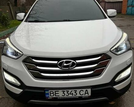 Белый Хендай Санта Фе, объемом двигателя 2.2 л и пробегом 197 тыс. км за 18000 $, фото 2 на Automoto.ua
