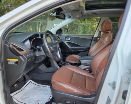 Белый Хендай Санта Фе, объемом двигателя 2 л и пробегом 90 тыс. км за 7500 $, фото 8 на Automoto.ua