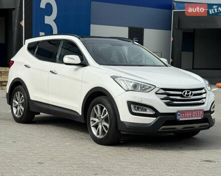 Белый Хендай Санта Фе, объемом двигателя 2.2 л и пробегом 167 тыс. км за 17450 $, фото 4 на Automoto.ua