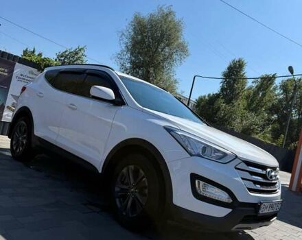 Белый Хендай Санта Фе, объемом двигателя 2.2 л и пробегом 225 тыс. км за 19500 $, фото 5 на Automoto.ua