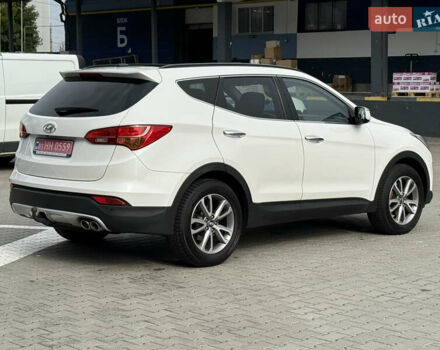 Белый Хендай Санта Фе, объемом двигателя 2.2 л и пробегом 167 тыс. км за 17450 $, фото 6 на Automoto.ua