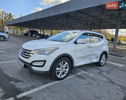 Белый Хендай Санта Фе, объемом двигателя 2 л и пробегом 270 тыс. км за 7000 $, фото 8 на Automoto.ua