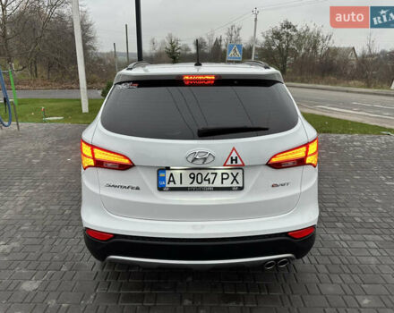 Белый Хендай Санта Фе, объемом двигателя 2 л и пробегом 110 тыс. км за 19200 $, фото 4 на Automoto.ua