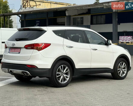 Белый Хендай Санта Фе, объемом двигателя 2.2 л и пробегом 167 тыс. км за 17450 $, фото 7 на Automoto.ua