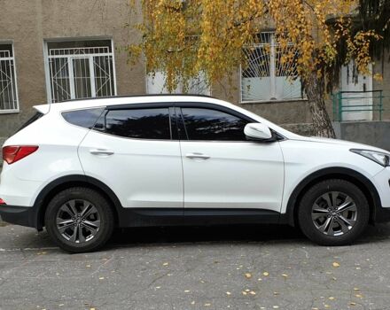 Білий Хендай Санта Фе, об'ємом двигуна 2.4 л та пробігом 152 тис. км за 15500 $, фото 11 на Automoto.ua