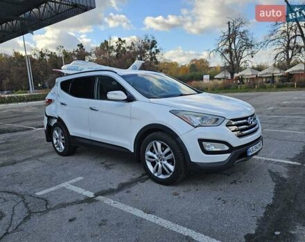Белый Хендай Санта Фе, объемом двигателя 2 л и пробегом 270 тыс. км за 7000 $, фото 6 на Automoto.ua