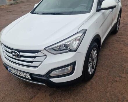 Білий Хендай Санта Фе, об'ємом двигуна 2 л та пробігом 200 тис. км за 15800 $, фото 6 на Automoto.ua