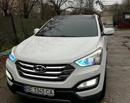 Белый Хендай Санта Фе, объемом двигателя 2.2 л и пробегом 197 тыс. км за 18000 $, фото 1 на Automoto.ua